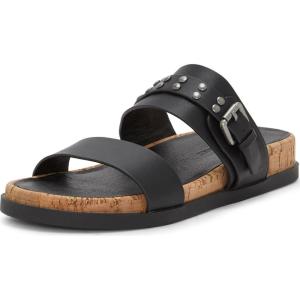 imageLucky Brand Womens Dineesa Flat SandalBlack Leather