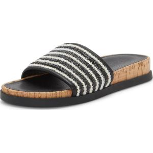 imageLucky Brand Womens Dylina Flat SandalBlack Raffia