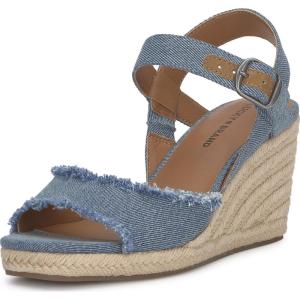 imageLucky Brand Womens Mindra Espadrille Wedge SandalMedium Denim