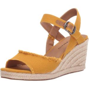 imageLucky Brand Womens Mindra Espadrille Wedge SandalSaffron