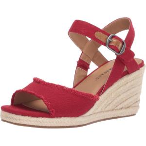 imageLucky Brand Womens Mindra Espadrille Wedge SandalSb Red