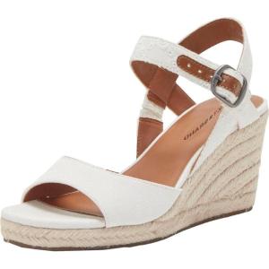 imageLucky Brand Womens Mindra Espadrille Wedge SandalWhite Eyelet