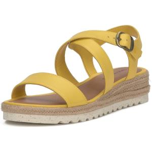 imageLucky Brand Womens Trianna Wedge SandalGold Rush