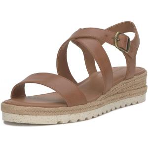 imageLucky Brand Womens Trianna Wedge SandalSmooth Brown