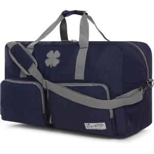 imageLucky Travel Duffel Bags 85L Gym Bag Travel Bag ampamp Large Duffle Bag for Men Foldable Overnight Weekender Bags for Women ampamp Men with Adjustable Shoulder Strap BlackNavy