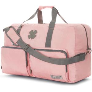 imageLucky Travel Duffel Bags 85L Gym Bag Travel Bag ampamp Large Duffle Bag for Men Foldable Overnight Weekender Bags for Women ampamp Men with Adjustable Shoulder Strap BlackBridal Rose