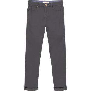 imageSkinny Fit Stretch Twill Pants 5Pocket Style Zipper Fly ampamp Button ClosureAsphalt Grey