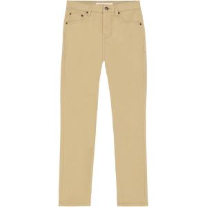 imageSkinny Fit Stretch Twill Pants 5Pocket Style Zipper Fly ampamp Button ClosureKhaki