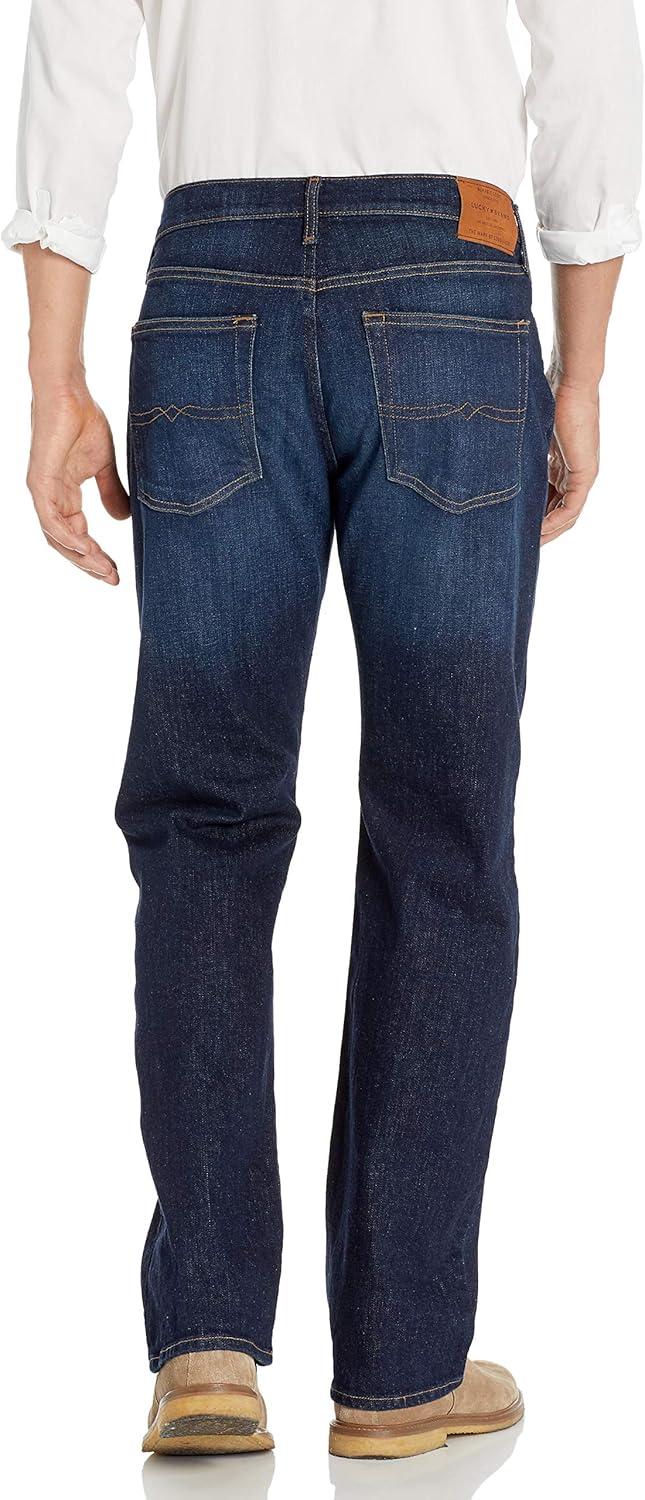 imageLucky Brand Mens 363 Vintage StraightLeg Jean in Marshalls BeachLa Porte