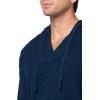 imageLucky Brand Mens Indigo Waffle Baja HoodieIndigo
