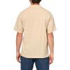imageLucky Brand Mens Short Sleeve Eyelet Camp Collar ShirtBeige