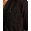 imageLucky Brand Mens Short Sleeve Eyelet Camp Collar ShirtRaven