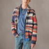imageLucky Brand Mens Southwestern Print Shawl CardiganCamo Multi