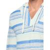 imageLucky Brand Mens Stripe Baja HoodieMulti Blue