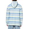 imageLucky Brand Mens Stripe Baja HoodieMulti Blue