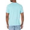 imageLucky Brand Mens Venice Burnout Notch Neck TeeBlue Fish