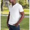 imageLucky Brand Mens Venice Burnout Notch Neck TeeBright White