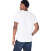 imageLucky Brand Mens Venice Burnout Notch Neck TeeBright White
