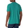 imageLucky Brand Mens Venice Burnout Notch Neck TeeCadmium Green