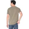 imageLucky Brand Mens Venice Burnout Notch Neck TeeDark Olive
