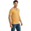 imageLucky Brand Mens Venice Burnout Notch Neck TeeDusty Gold