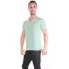 imageLucky Brand Mens Venice Burnout Notch Neck TeeEnglish Ivy