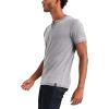 imageLucky Brand Mens Venice Burnout Notch Neck TeeFrost Grey