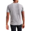 imageLucky Brand Mens Venice Burnout Notch Neck TeeFrost Grey