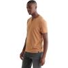 imageLucky Brand Mens Venice Burnout Notch Neck TeeGolden Brown