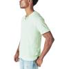 imageLucky Brand Mens Venice Burnout Notch Neck TeeGreen Ash