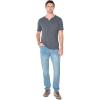 imageLucky Brand Mens Venice Burnout Notch Neck TeeJet Black
