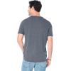 imageLucky Brand Mens Venice Burnout Notch Neck TeeJet Black