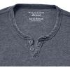 imageLucky Brand Mens Venice Burnout Notch Neck TeeJet Black