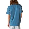 imageLucky Brand Mens Venice Burnout Notch Neck TeeLegion Blue