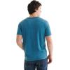 imageLucky Brand Mens Venice Burnout Notch Neck TeeMorrocan Blue