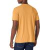 imageLucky Brand Mens Venice Burnout Notch Neck TeeOchre