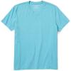 imageLucky Brand Mens Venice Burnout V Neck TeeDelphinium Blue