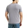 imageLucky Brand Mens Venice Burnout V Neck TeeFrost Grey