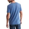 imageLucky Brand Mens Venice Burnout V Neck TeeMonaco Blue