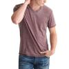 imageLucky Brand Mens Venice Burnout V Neck TeePort Royale