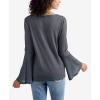 imageLucky Brand Waffle Thermal TopCharcoal