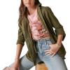 imageLucky Brand Womens Bowie Embroidery Boyfriend TeeRosette