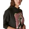 imageLucky Brand Womens Bowie Tour 83 PulloverBlack
