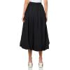 imageLucky Brand Womens Bubble POPLIN Maxi SkirtCaviar