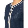 imageLucky Brand Womens Button Front Sweater JacketCadet Navy