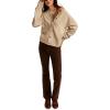imageLucky Brand Womens Cloudsoft Crew Neck CardiganOatmeal Heather