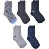 imageLucky Brand Womens Crew Socks 5PackLight Gray Heather