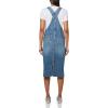 imageLucky Brand Womens Denim Overall Midi DressElectrified Wash