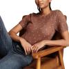 imageLucky Brand Womens Dot Print Sweater TeeMarron Dot