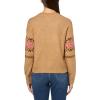 imageLucky Brand Womens Fair Isle Crew NeckCamel Multi